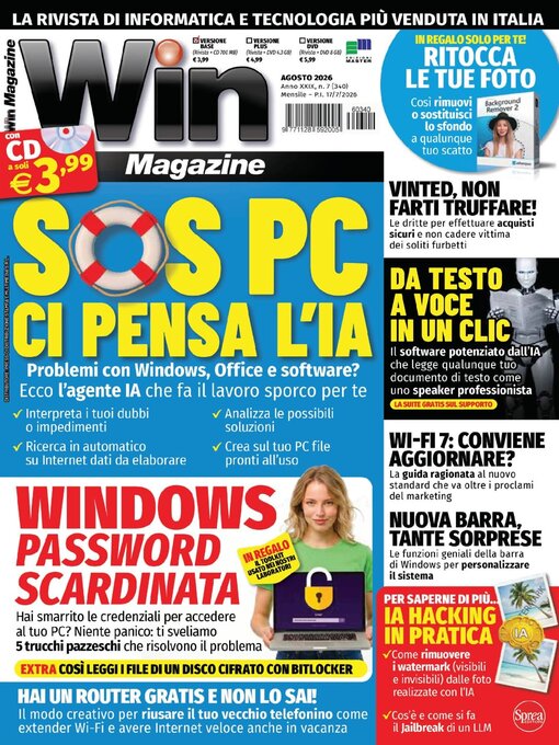 Cover image for Win magazine